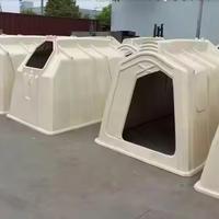 Offre Spéciale personnalisé galvanisé tuyau veau élevage Cage en acier robuste veau île animaux Cages maison bétail équipement agricole