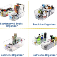 Distributeur de canettes de soda de cuisine transparent Organisation du réfrigérateur Organisateurs de canettes et stockage pour garde-manger