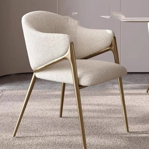 Velvet Living Room Dining Chairs <b>Gaming</b> Wedding Ergonomic <b>Light</b> Luxury - Product Image 1