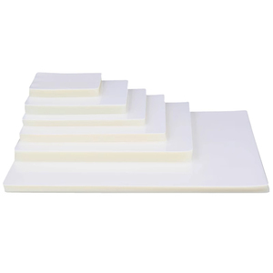 Plastifieuse thermique <span class=keywords><strong>A3</strong></span> de haute qualité, film transparent en EVA de 125 microns, pochettes de <span class=keywords><strong>plastification</strong></span> souples hydrosolubles pour impression couleur - Product Image 1