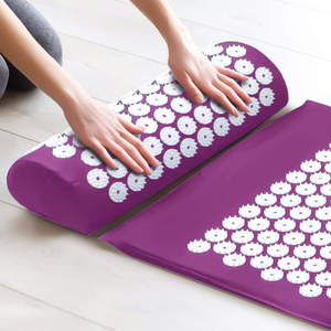 CZFIT Ensemble Tapis et Oreiller d'Acupression Éco-responsable, Tapis de <span class=keywords><strong>Yoga</strong></span> de Massage par Acupression à Pointes en Caoutchouc et Plastique, Vente en Gros - Product Image 6