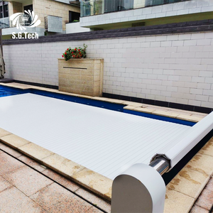 Cubierta Automática para <span class=keywords><strong>Piscina</strong></span> Solar Water Crown, 24V Eléctrica, Material de Policarbonato de Alta Calidad, Certificación CE - Product Image 3