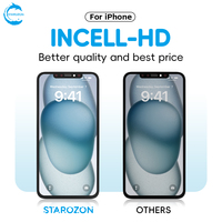 Écrans LCD pour téléphones mobiles STAROZON économiques pour iPhone X XR XS Max, résolution HD standard INCELL, écran de smartphone
