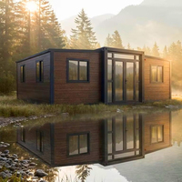 Casa Contenedor Multifuncional con Personalización Creativa, con Baño y Cocina, Casa Contenedor Modular Prefabricada