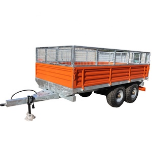 Mini Remorque Agricole 2 Tonnes 3 Tonnes 5 Tonnes <span class=keywords><strong>Remorques</strong></span> Utilitaires Agricoles à Benne Basculante Remorque Multifonctionnelle - Product Image 3