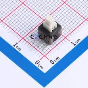 PS-5850SVA-6PN Push Button Switch SMD Switch No Lock Rectangle Plunger 500mA 24V - Product Image 1
