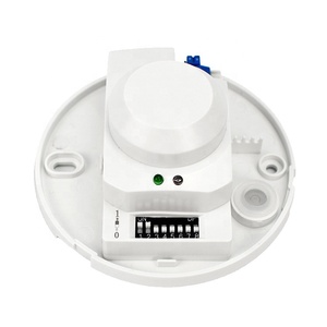 AC 220V-240V 5.8GHz Lò Vi Sóng Radar <span class=keywords><strong>Sensor</strong></span> Body Motion HF Detector Chuyển Đổi Ánh Sáng 95X42 Mét Cảm Biến 2-10M Detector - Product Image 1