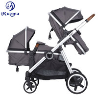 Luxus 2 In 1 European Double Twins Light Tandem Kinderwagen 2 Baby 2 In1 2 Sitz Kinderwagen
