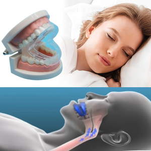 Dispositif <span class=keywords><strong>anti</strong></span>-ronflement Solutions <span class=keywords><strong>anti</strong></span>-ronflement efficaces en silicone Matériau confortable Embouchure de nuit réglable - Product Image 5