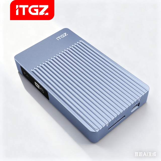ITGZ Aluminum Mini NAS Enclosure 1TB USB Portable Storage | Remote Access & Mobile Expansion | in Stock
