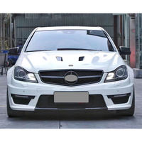 Kit carrosserie C63 pour Mercedes-Benz Classe C W204 LCI 2011-2014, mise à niveau vers un kit carrosserie complet AMG