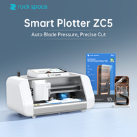 Rock Space Coupe-écran automatique à pression de couteau réglable pour téléphones portables et tablettes