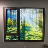 Puertas y Ventanas de Aluminio con Marco Delgado, Persianas de Aluminio con Rotura de Puente Térmico 6060 T66 en Venta