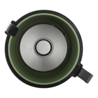Mini-cuiseur à riz électrique intelligent 1-2L en plastique et acier inoxydable, multifonctionnel, rechargeable, avec tasse doseuse, portable pour le voyage