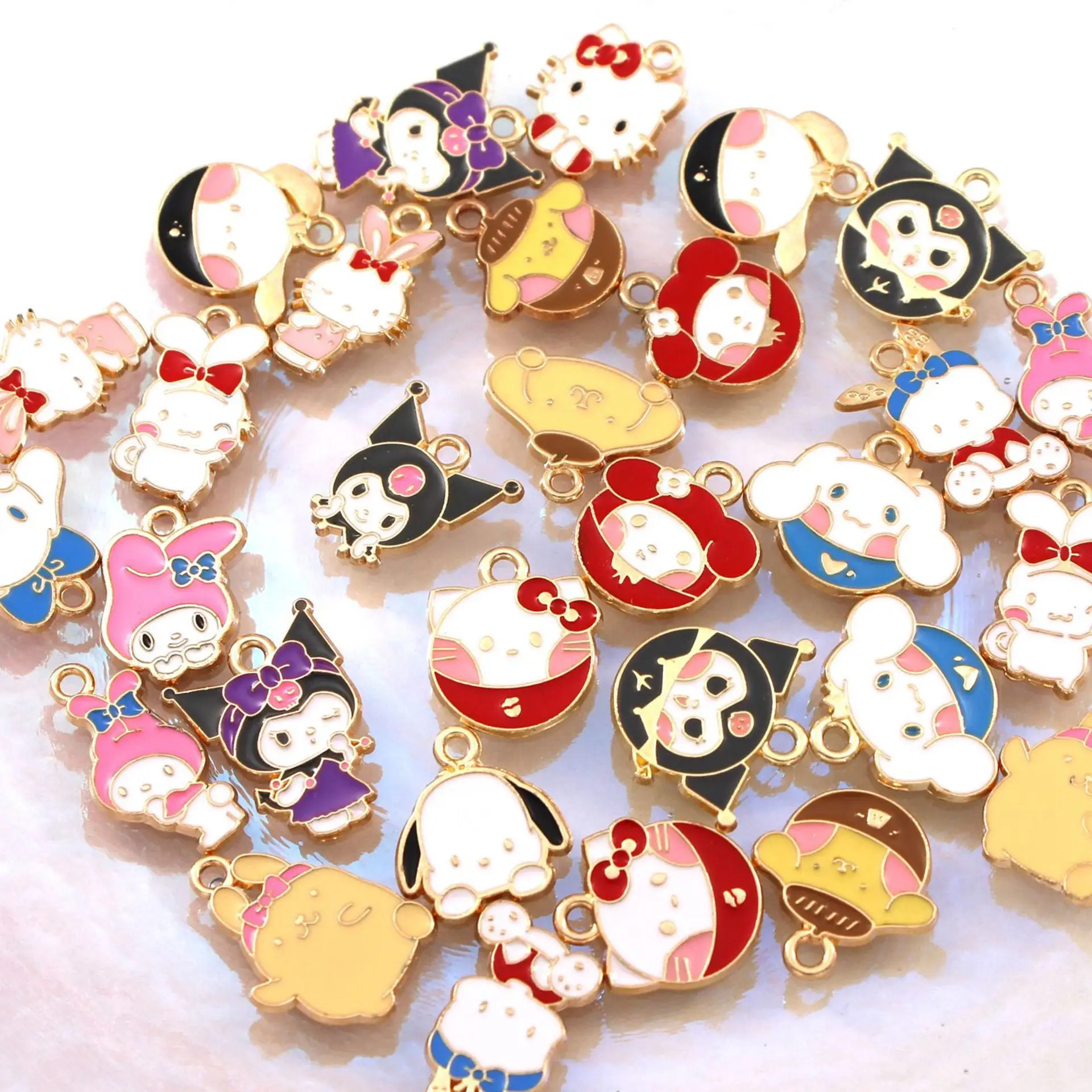 Cat Animal Beads Kids Girls Necklace Pendants Animal Charms Jewelry Accessories