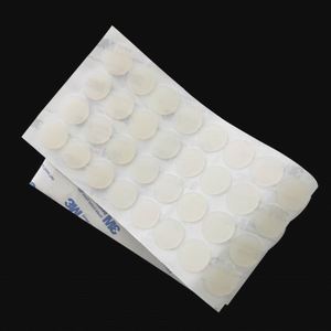 Black <b>Silicone</b> Foot Mat Self-Adhesive Furniture Pad Tape Anti-Slip Shock-Absorbing Shock-Absorbing Silicon <b>Rubber</b> Gasket - Product Image 3