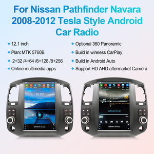 Navihua Nouveau Design Autoradio Android 12,1 pouces avec GPS, Navigation, Multimédia et Carplay pour Nissan Pathfinder Navara 2008-<span class=keywords><strong>2012</strong></span> - Product Image 3