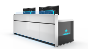 Muebles de oficina modernos, Mesa ejecutiva, Centro de Control de escritorio personalizado, consola de sala de Control inteligente - Product Image 4