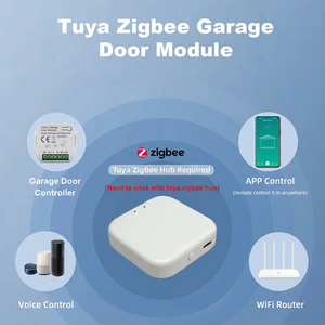 Module de rétrofit Tuya Smart Zigbee pour ouvre-porte de garage, compatible Alexa et Google <span class=keywords><strong>Assistant</strong></span>, pour usage domestique et application Smart Life - Product Image 2