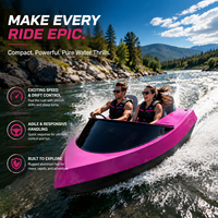 Bateau à réaction en aluminium innovant de 12 pieds, qualité marine, pour les aventures en plein air avec une coque haute résistance