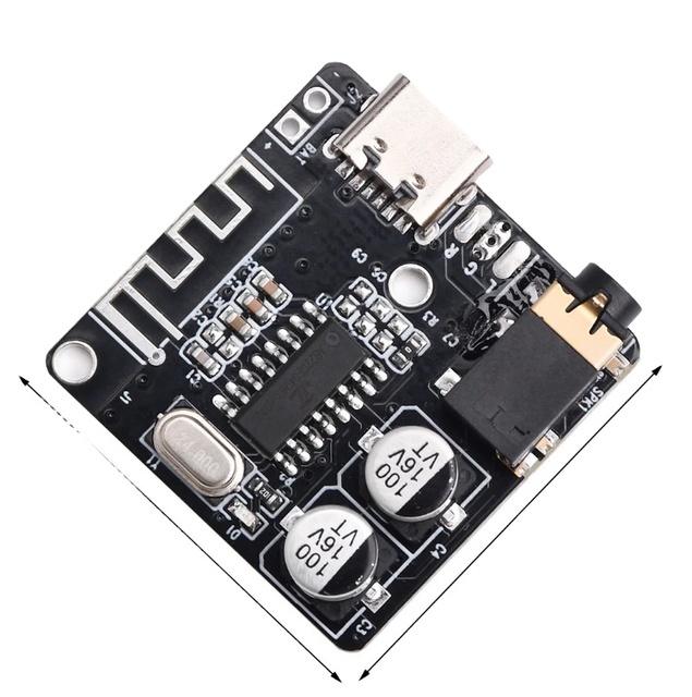 Decoding Board 5.0 Non-destructive Car Audio Amplifier Diy Module TYPE-C VHM-314