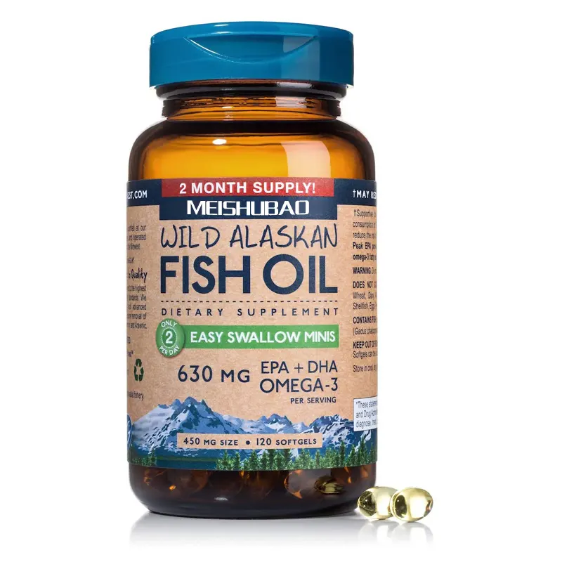 OEM/ODM आंत्र लेपित omega3 नरम कैप्सूल 1000mg मछली के तेल softgel कैप्सूल के लिए तेल की खुराक