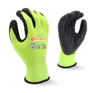 قفازات عمل ENTE SAFETY متعددة الأغراض بلون أخضر فاتح مخصصة، محبوكة بدون درزات، مطلية بالمطاط اللاتكس المانع للانزلاق - Product Image 1