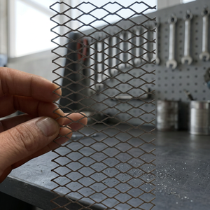 Custom Size Galvanized Diamond Hole Perforated Metal Sheet Galvanized Diamond Hole Perforated Sheet for Security Fencing GI - Product Image 2