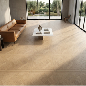 <span class=keywords><strong>Parquet</strong></span> en bois d'ash multicouche élégant et moderne, technique brossée, installation par système T&G, pour salle de bain, villa, salon - Product Image 2