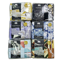 Sprei & Sarung Bantal 6 Pcs Motif Cetak Koleksi Rumah Amerika China Factory Comfort 1800 Thread Ct Silky Smooth Ukuran King