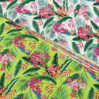 Offre Spéciale somalien Baati fleur motif imprimé Designer tissu pas cher 45S imprimé 100% rayonne tissus pour vêtements robe