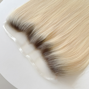 Listo para enviar: Topper de cabello humano 100% natural de 12"X1.5 con encaje HD, aspecto natural, para la línea del cabello frontal, con cordón. - Product Image 4