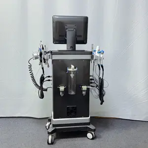 Hydra 2023 Vertical Oxygen Jet 9 In 1 Aqua Facial Peeling Beauty Machine Microdermabrasion Machine