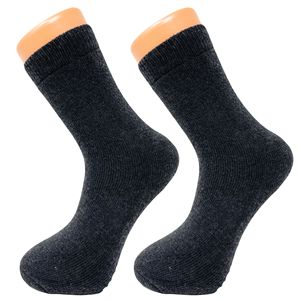 Calcetines Térmicos de Invierno para Mujer Db, Calcetines de Punto Grueso y Suave, Largos hasta el Tobillo, para Uso Diario Informal, 3 Pares, Negro, Borgoña, Azul Marino - Product Image 4