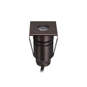 Mini projecteur LED encastré IP67 en acier inoxydable 12V ultra compact 1W pour aménagement paysager et jardin, effet ciel étoilé 25mm - Product Image 4