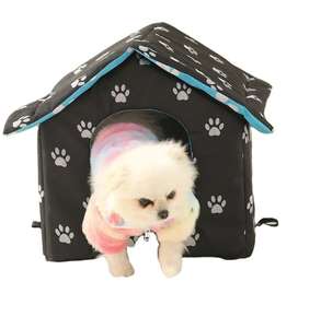 <span class=keywords><strong>2026</strong></span> Neu Entwickelte Robuste Outdoor-Hundehütten und Katzenhäuser aus Regenfestem Oxford-Gewebe, Großhandel für Wintersaison-Katzennester und -Zubehör - Product Image 1