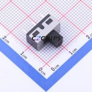 SS-12D10-G050 Slide Switch Through hole Component (THT) Switch Single Pole Double Throw Rectangle Pin Header PC Pin 12.7mm - Product Image 1