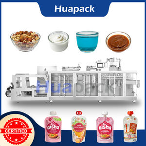 Machine de formage et de remplissage automatique de sachets avec pompe PLC pour sauce au lait électrique de 1 kg, emballage alimentaire et de boissons, moteur, roulement - Product Image 2