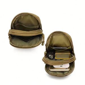 Sac d'accessoires multifonctionnel grande capacité pour sports de plein air, sac banane tactique pour téléphone portable, pochettes de sécurité - Product Image 6