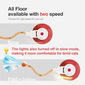Juguetes Interactivos para Gatos de Interior, Bola Móvil Ágil de Tercera Generación con Cola de Malla Elástica, Automática, para Gatos Aburridos - Product Image 4