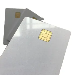 D'origine RFID Jcop 40k 81K JAVA carte à puce vierge avec 12.7mm ou 8.4mm 2 Piste Magnétique bande