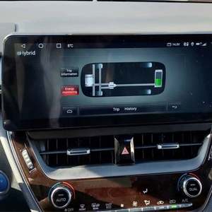 Lecteur vidéo multimédia pour voiture, navigation GPS, radio, 8+128G, Carplay, DSP Sound, 12,3 pouces pour Toyota Corolla Android 13 2018 2021 2022 - Product Image 2