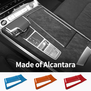 <span class=keywords><strong>Para</strong></span> Audi C8 A6 A7 S6 S7 (2019-2025), Panel de consola central, Marco embellecedor, pegatina hecha de Alcantara, accesorios de afinación Interior de coche - Product Image 4