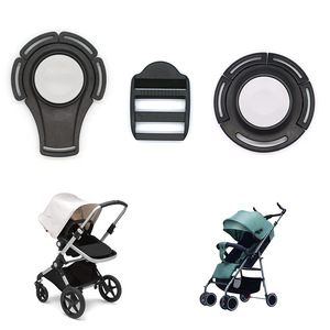 Hebilla de seguridad para cochecito KJM de 25 mm, arnés de cinco puntos para cochecito de bebé - Product Image 2