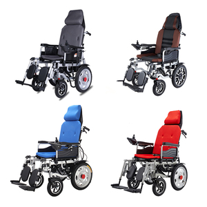 محرك السيارة الكهربائية كرسي متحرك مع جهاز تحكم عن بعد لقوة المعاقين - Product Image 6