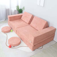 Canapé pliant moderne en mousse souple pour enfants, modulaire, taille personnalisable pour chambre, salon, école, hôtel