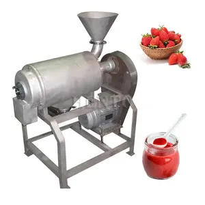 High Efficiency Tomato Paste Making Machine / Mango Destoner And Pulper / Fruit Pulper Machine