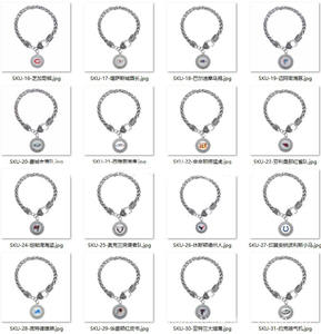 Nfl जेट टीम पेलेंट आकर्षण कंगन 20 सेमी ट्रेंडी विंटेज पंक खोखले प्राचीन चांदी लॉबस्टर बस्सा मोड़ - Product Image 4