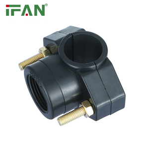 Ifan Raccord de tuyau en PP de haute qualité PN16 Accessoires d'irrigation Plomberie HDPE <span class=keywords><strong>Selle</strong></span> de serrage - Product Image 4