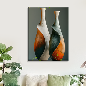 Vaso Vintage Still Life pittura a olio mensola pittura decorativa tela da parete arte FORL IV Ing Room camera da letto ufficio decorazione cucina - Product Image 4